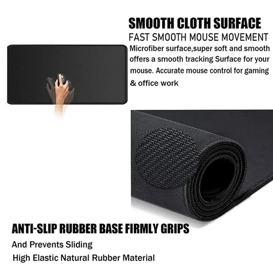 Sakura Scenery Mouse Pad Large Anti-Slip Rubber Gaming MousePad Durable Thick Seam Edge Suitable for Office and Gaming Desk Mats